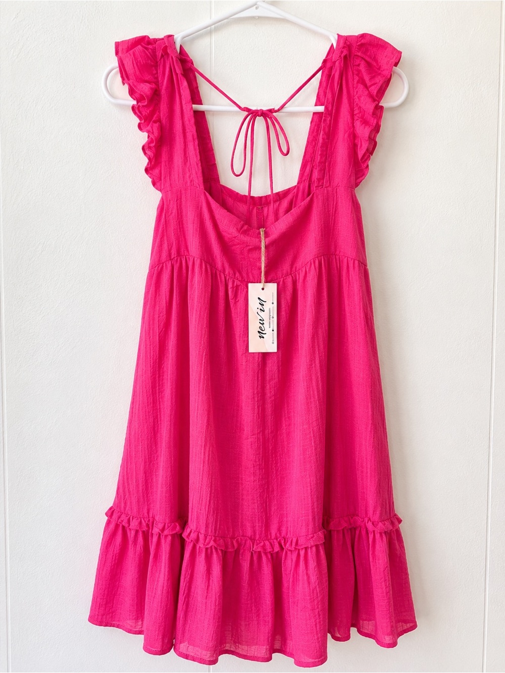 Hot Pink Sun Dress New with Tags